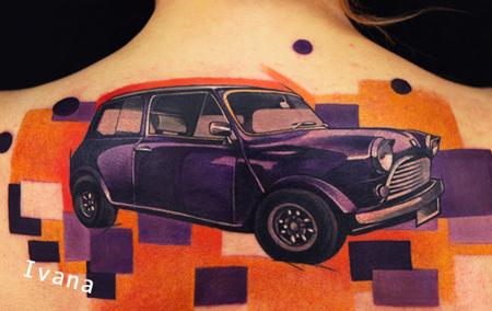 Tattoos - Classic Mini Car - 72788